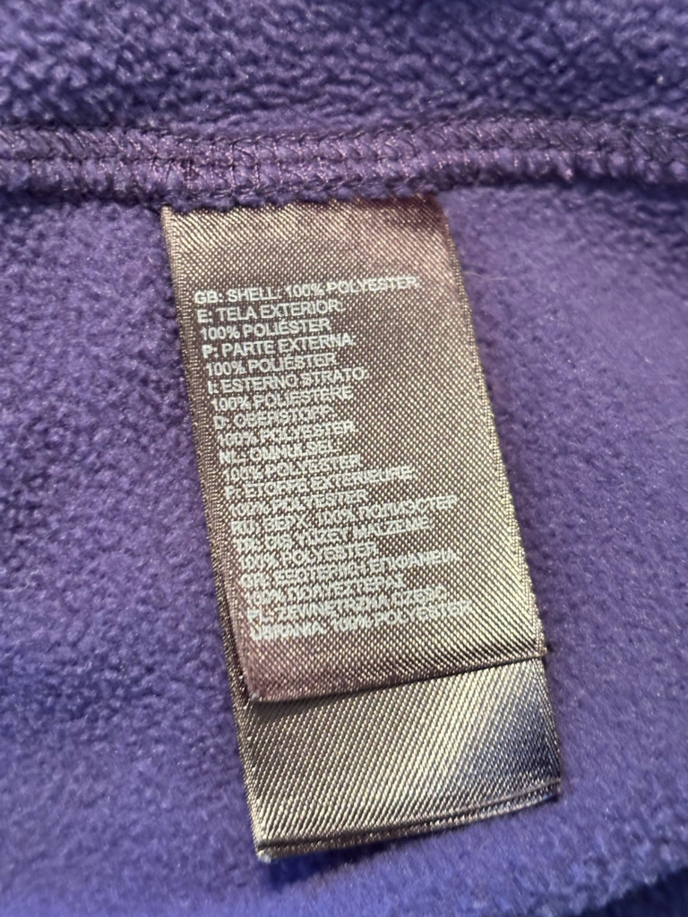 The North Face fleece jacket lightweight women’s size small - Picture 5 of 5
